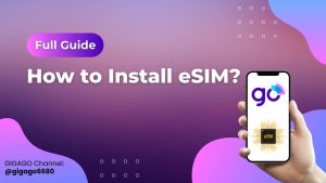 How to install Indonesia eSIM
