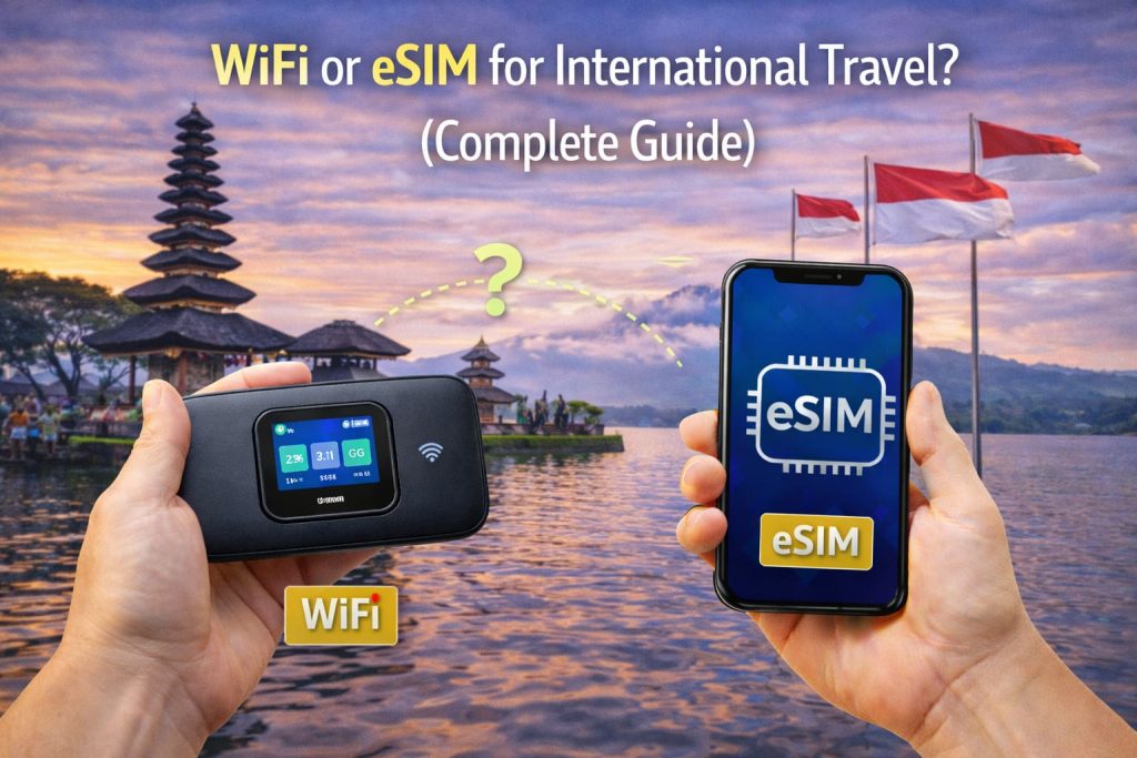 WiFi or eSIM for International Travel? (Complete Guide)